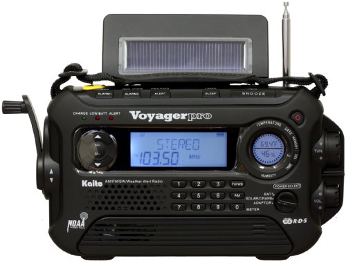 Solar Hand Crank Emergency Radio with Charger