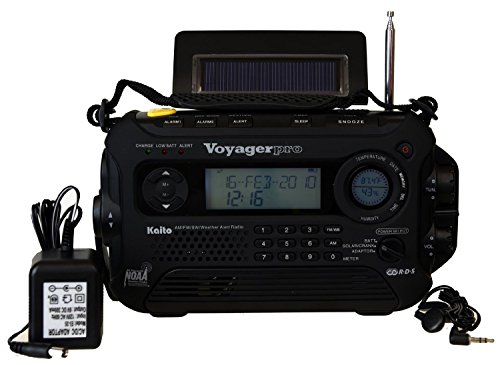 Solar Hand Crank Emergency Radio with Charger