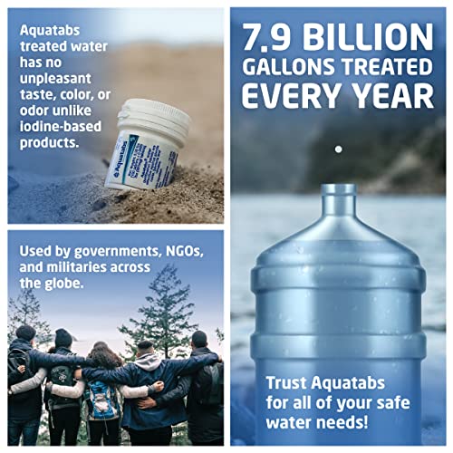 Aquatabs - Water Purification Tablets (100 Pack)