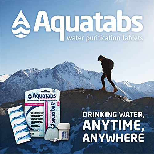 Aquatabs - Water Purification Tablets (100 Pack)