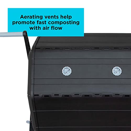 Dual Chamber Compost Tumbler, 40 Gallon