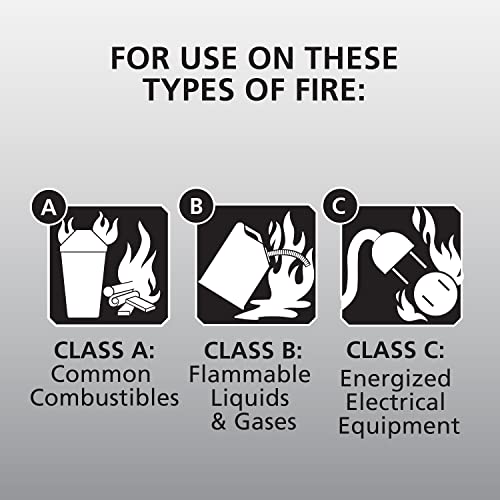 Kidde Home Fire Extinguisher Pack: 1-A:10-B:C, Red
