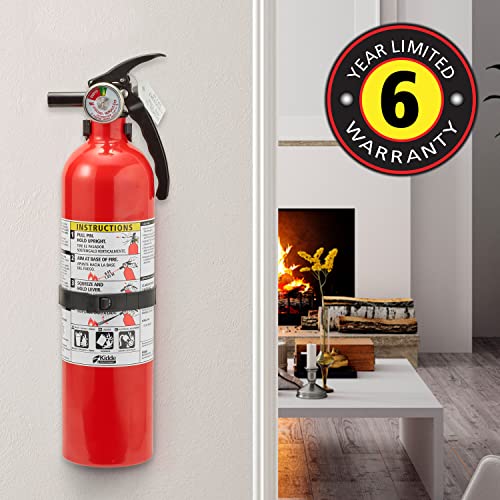 Kidde Home Fire Extinguisher Pack: 1-A:10-B:C, Red