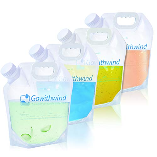 Foldable Water Storage Bag, 4×2.6 Gallon, BPA-Free Bladder