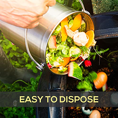 Utopia Kitchen Countertop Compost Bin - 1.3 Gallon