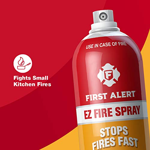 First Alert EZ Fire Spray, Extinguishing Aerosol Spray