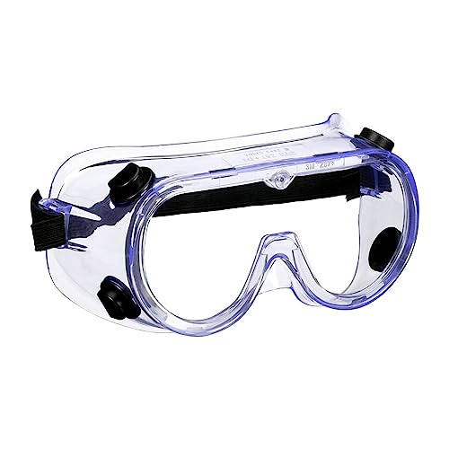 3M Safety Goggle: Chemical Splash & Impact Resistant
