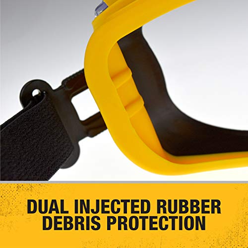 Dewalt Clear Anti-Fog Dual Mold Safety Goggle