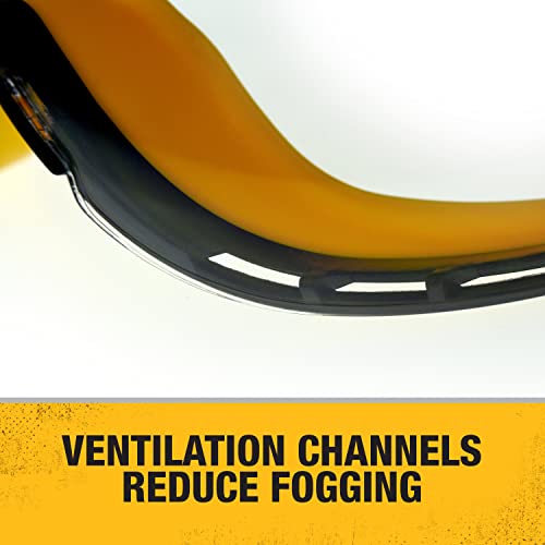 Dewalt Clear Anti-Fog Dual Mold Safety Goggle
