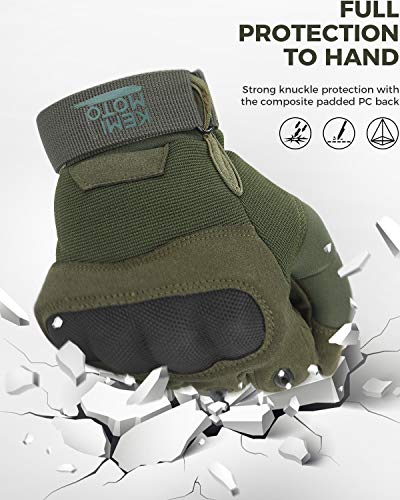 Men's Tactical Gloves for Outdoor Sports and Emergencies
