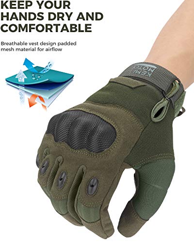 Men's Tactical Gloves for Outdoor Sports and Emergencies