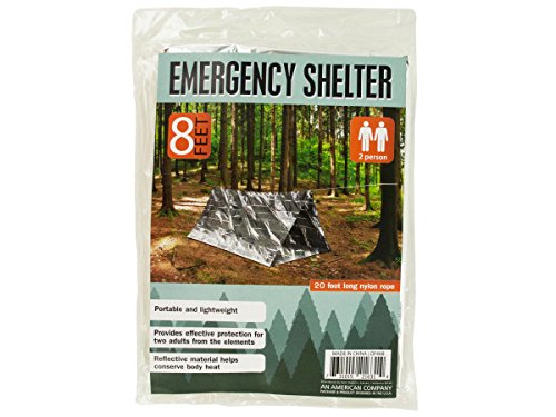 2-Person Survival Shelter Pack with Space Blanket