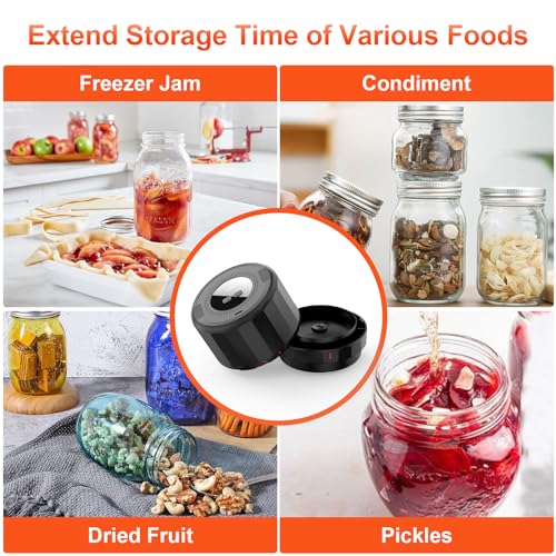 Electric Mason Jar Vacuum Sealer Kit