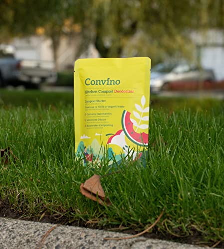Convino Compost Starter: Reduce Odor and Convert Yard Waste
