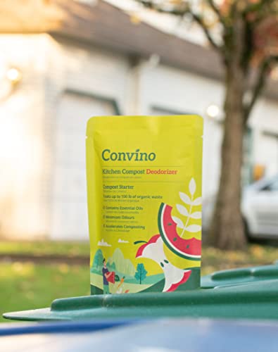 Convino Compost Starter: Reduce Odor and Convert Yard Waste