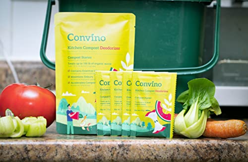 Convino Compost Starter: Reduce Odor and Convert Yard Waste