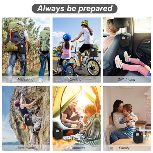 290pc Survival Gear & First Aid Kit for Emergencies