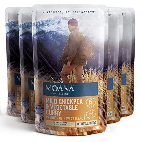 Moana NZ Vegetarian Chickpea Curry - 5 Pack