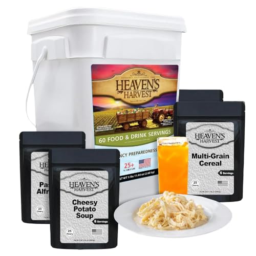 Heaven’s Harvest 1-Week Emergency Food Supply: 60 Servings