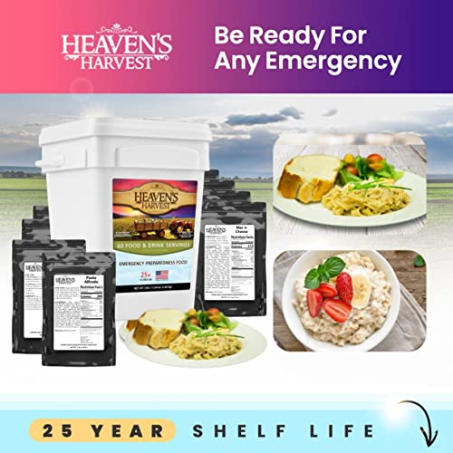 Heaven’s Harvest 1-Week Emergency Food Supply: 60 Servings