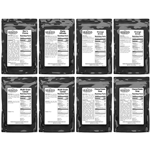 Heaven’s Harvest 1-Week Emergency Food Supply: 60 Servings