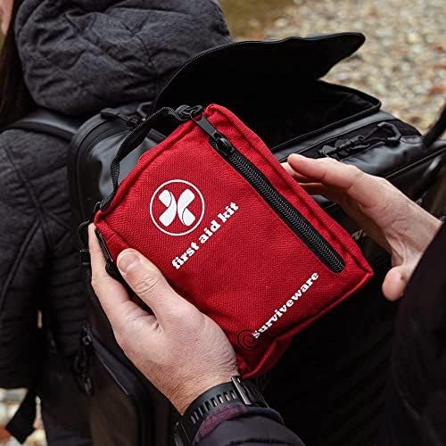 Compact 100pc First Aid Kit for Emergencies