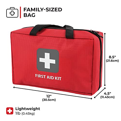 291-Piece First Aid Kit for Emergency and Survival