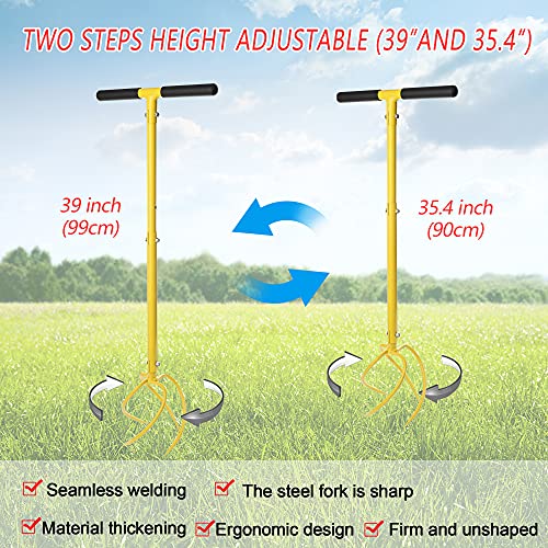 Adjustable Hand Tiller for Self-Reliant Gardening