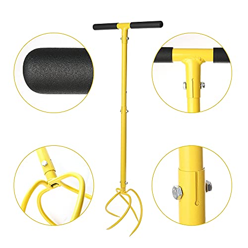 Adjustable Hand Tiller for Self-Reliant Gardening