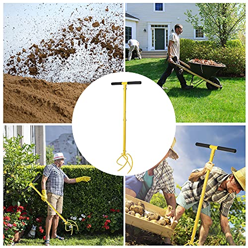 Adjustable Hand Tiller for Self-Reliant Gardening