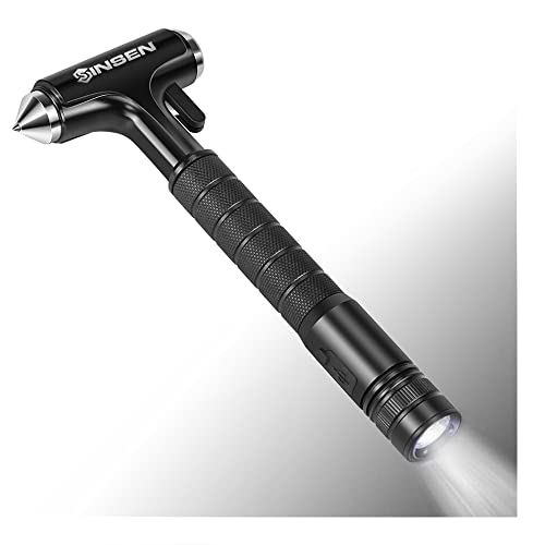 SINSEN Automotive Escape Tool, Window Breaker Seatbelt Cutter