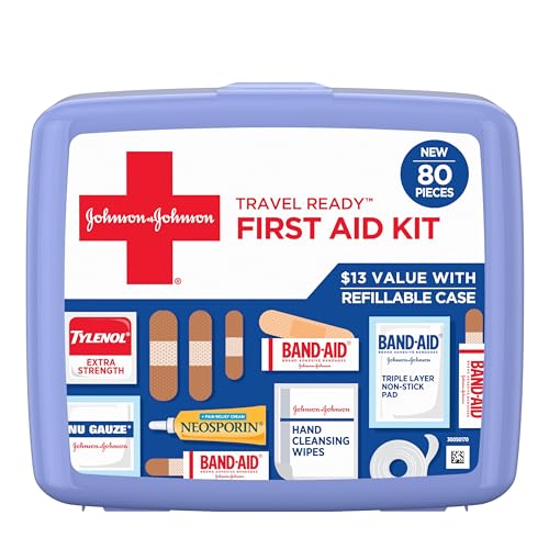 Portable Emergency First Aid Kit, Ideal for Travel