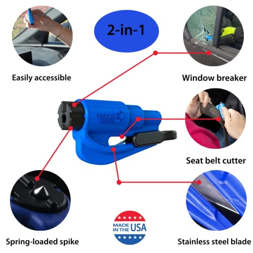Compact Safety Hammer for Emergency Car Escape Tool