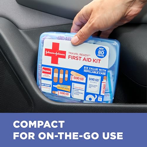 Portable Emergency First Aid Kit, Ideal for Travel