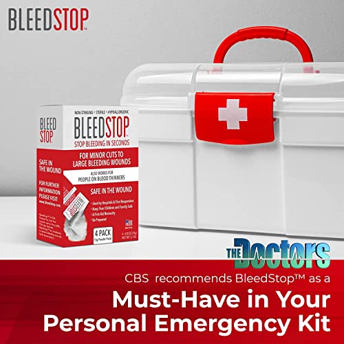 BleedStop™ First Aid Powder - 4 (15g) Pouches
