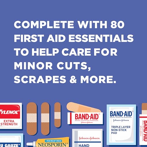 Portable Emergency First Aid Kit, Ideal for Travel