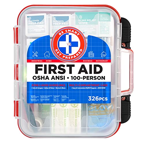 326-Piece First Aid Kit for Emergencies