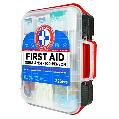 326-Piece First Aid Kit for Emergencies