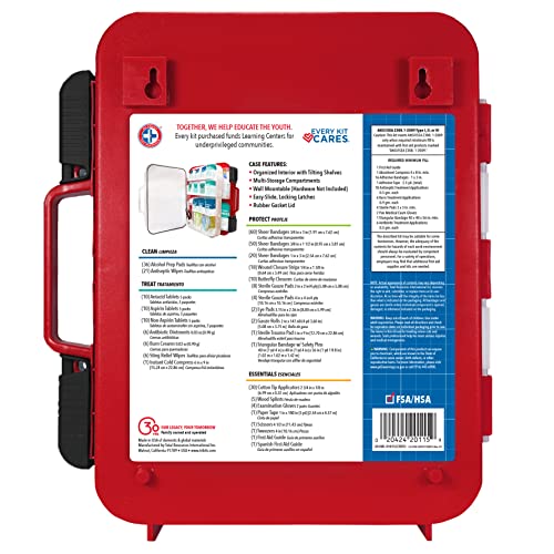 326-Piece First Aid Kit for Emergencies
