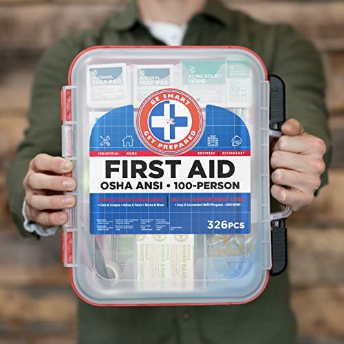 326-Piece First Aid Kit for Emergencies