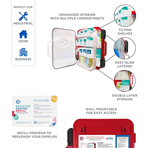 326-Piece First Aid Kit for Emergencies