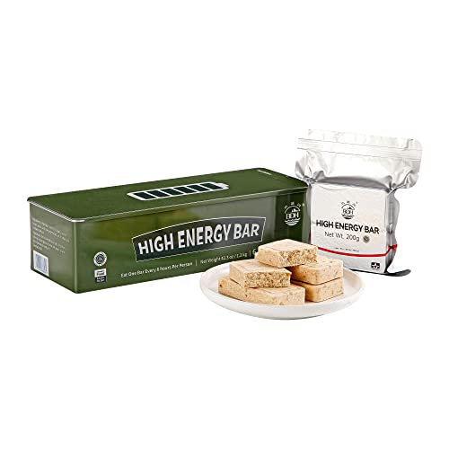 Survival Food Ration Bars, 20 Years Shelf Life
