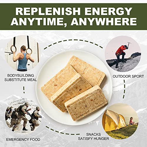 Survival Food Ration Bars, 20 Years Shelf Life
