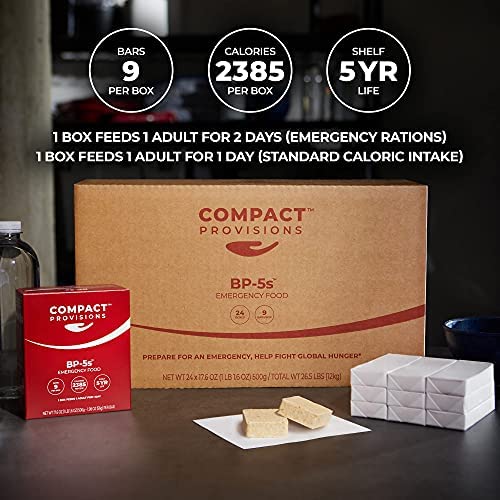 BP-5s Emergency Food Supply - Compact & Nutrient-Rich