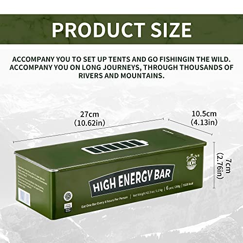 Survival Food Ration Bars, 20 Years Shelf Life