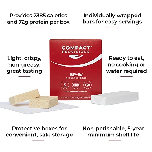 BP-5s Emergency Food Supply - Compact & Nutrient-Rich