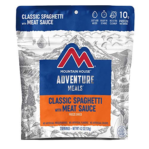 Mountain House Mac & Cheese + Spaghetti with Meat Sauce | Emergency Food | 2 Servings