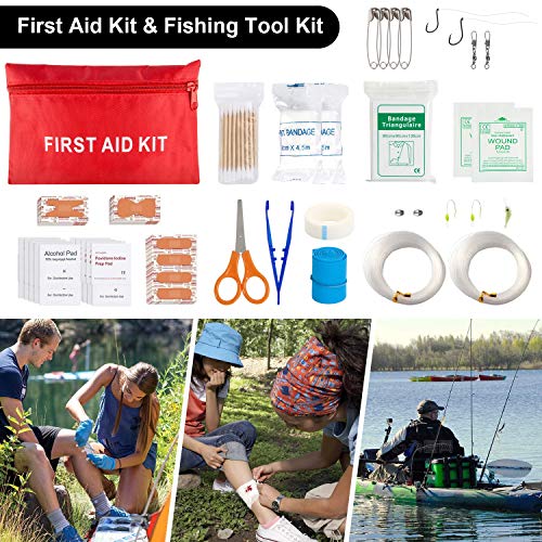 151-Piece Emergency Survival Kit with Tactical Gear Essentials