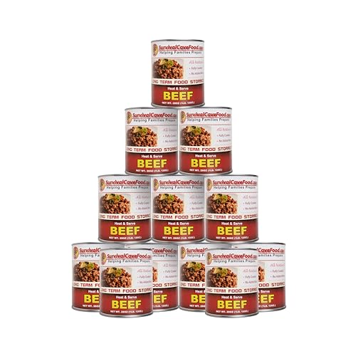 Gourmet Ready-to-Eat Canned Beef for Long-Term Storage