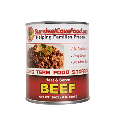 Gourmet Ready-to-Eat Canned Beef for Long-Term Storage